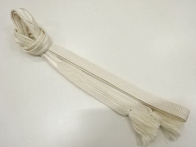 JAPANESE KIMONO / HAND-TIED OBIJIME CORD